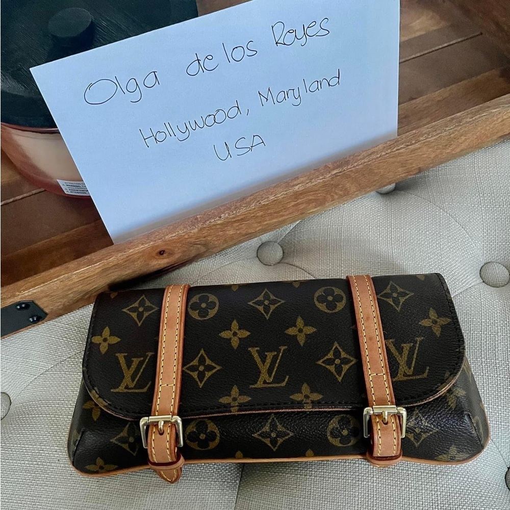 Louis Vuitton Marelle Belt Bag Brown Canvas - Picture 1 of 12